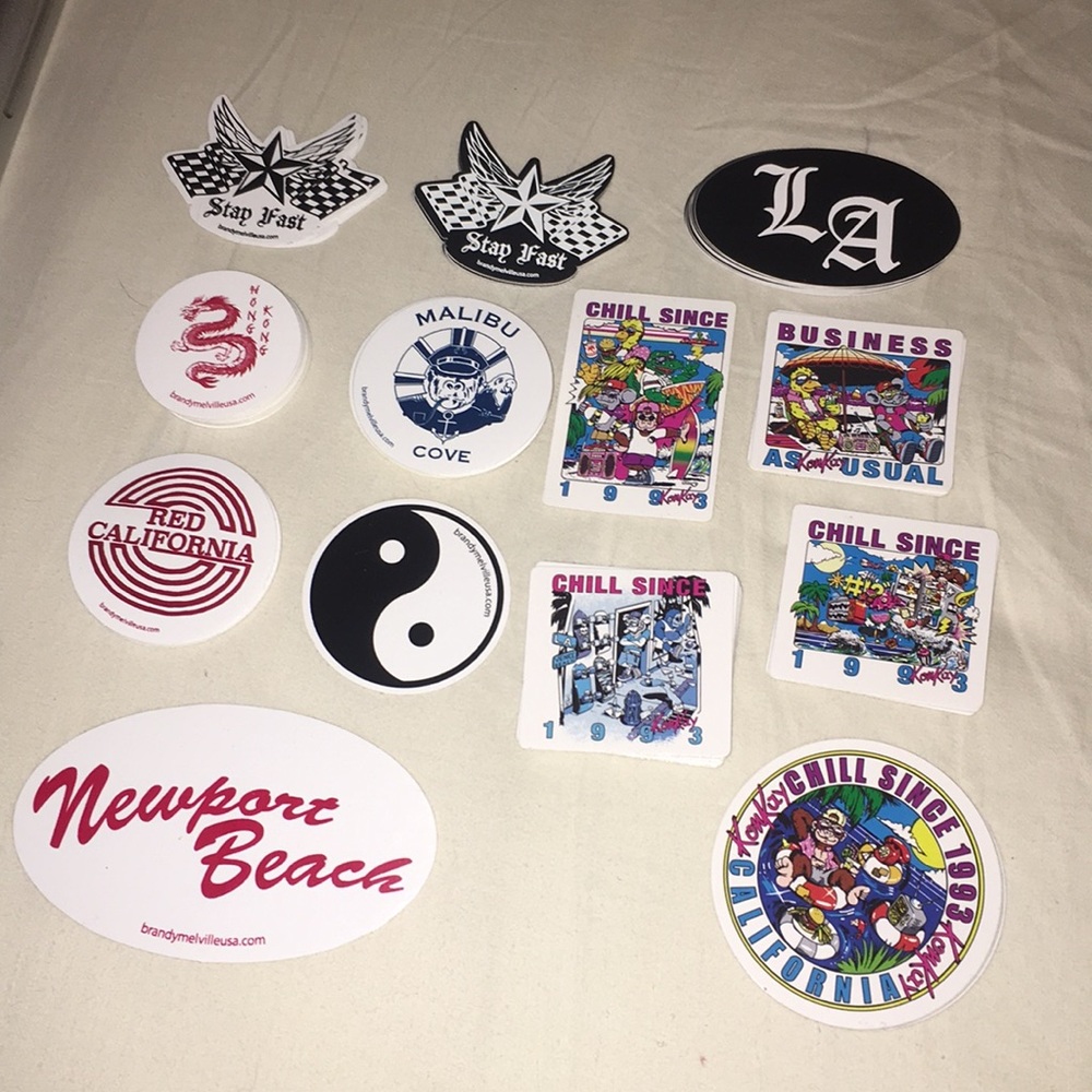 BRANDY MELVILLE STICKERS - Picture 6 of 8